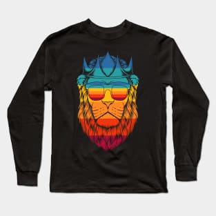 Retro King Long Sleeve T-Shirt